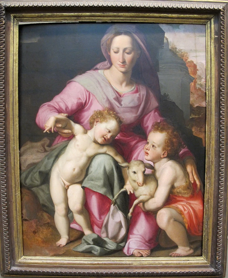 Madonna col bambino e san giovannino